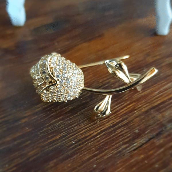 Broche floral