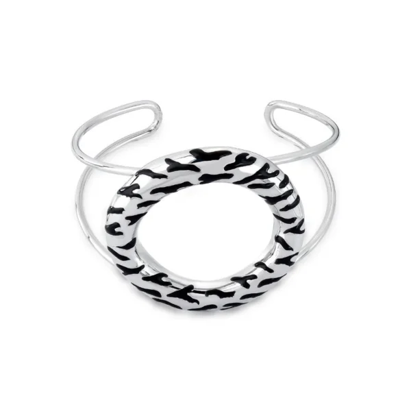 Bracelete fio duplo zebra