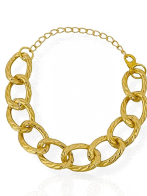 Pulseira elos torcidos