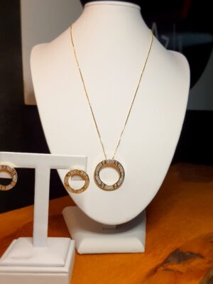 Conjunto círculo vazado